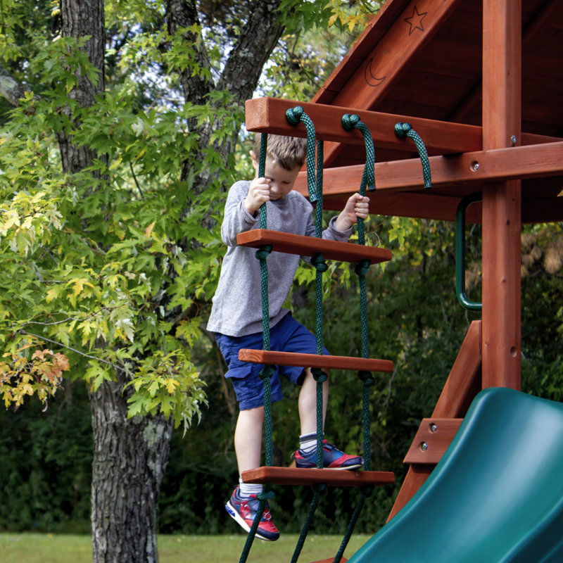 Gorilla Playsets Sun Palace II Swing Set & Reviews Wayfair